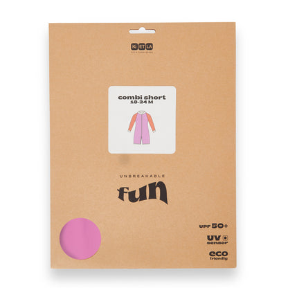UV Kombinezon za kupanje Roze/Narandja