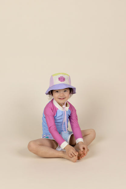 UV Majica dugih rukava – Lila /Roze