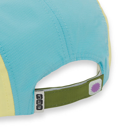 Kačket/ Plavi "5 panel" kačket sa duginim bojama